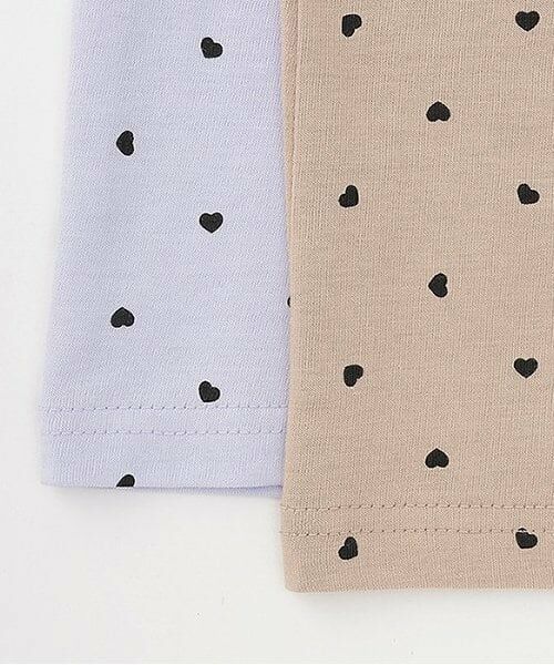 Lycee mine / リセマイン Tシャツ | 【ソフトコットン】フリル付きボリュームスリーブアソート総柄Tシャツ | 詳細12