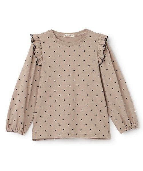 Lycee mine / リセマイン Tシャツ | 【ソフトコットン】フリル付きボリュームスリーブアソート総柄Tシャツ | 詳細2