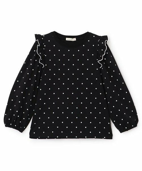 Lycee mine / リセマイン Tシャツ | 【ソフトコットン】フリル付きボリュームスリーブアソート総柄Tシャツ | 詳細5