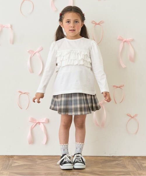 Lycee mine / リセマイン Tシャツ | 【どちらが前でもOK】【ソフトコットン】AラインTシャツ | 詳細16