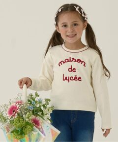 Lycee mine / リセマイン Tシャツ | ピコミシンパターンメッシュトップス