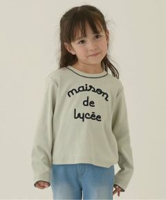 Lycee mine / リセマイン Tシャツ | ピコミシンパターンメッシュトップス