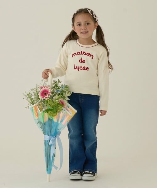 Lycee mine / リセマイン Tシャツ | ピコミシンパターンメッシュトップス | 詳細16