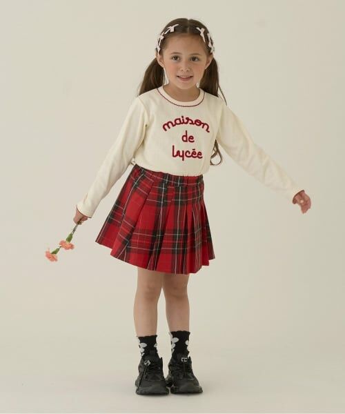 Lycee mine / リセマイン Tシャツ | ピコミシンパターンメッシュトップス | 詳細18