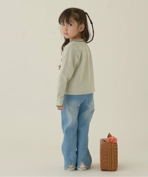 Lycee mine / リセマイン Tシャツ | ピコミシンパターンメッシュトップス | 詳細23