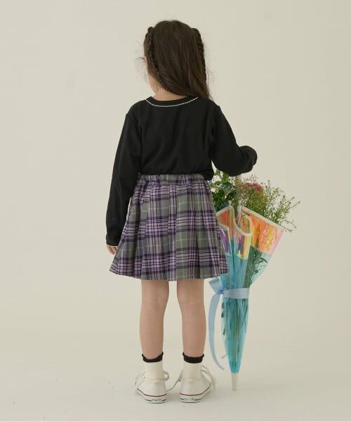 Lycee mine / リセマイン Tシャツ | ピコミシンパターンメッシュトップス | 詳細28