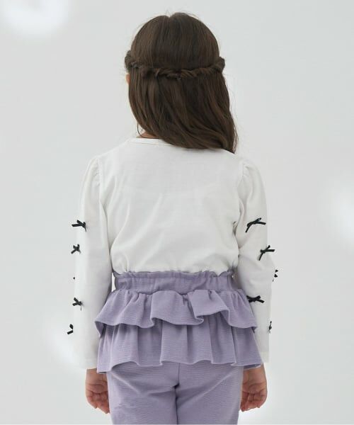 Lycee mine / リセマイン Tシャツ | 【ソフトコットン】アソートリボンモチーフAラインTシャツ | 詳細24