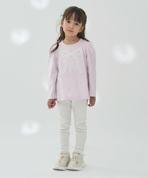 Lycee mine / リセマイン Tシャツ | 【ソフトコットン】アソートリボンモチーフAラインTシャツ | 詳細25