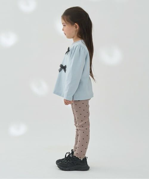 Lycee mine / リセマイン Tシャツ | 【ソフトコットン】アソートリボンモチーフAラインTシャツ | 詳細30