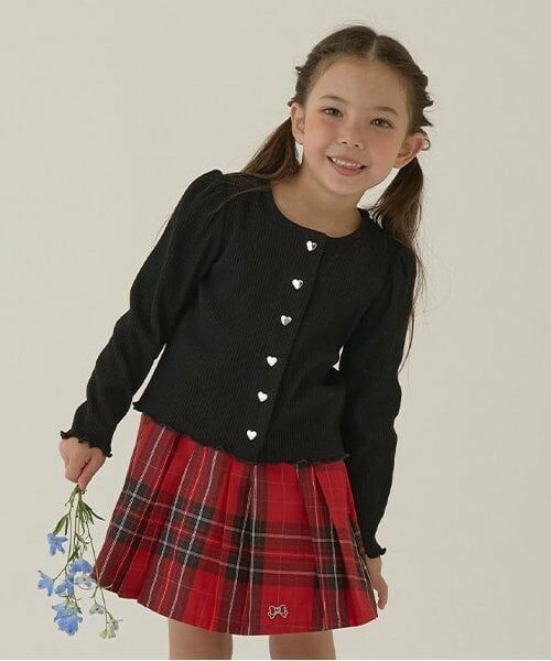 Lycee mine / リセマイン カーディガン・ボレロ | テレコカーディガン（黒）