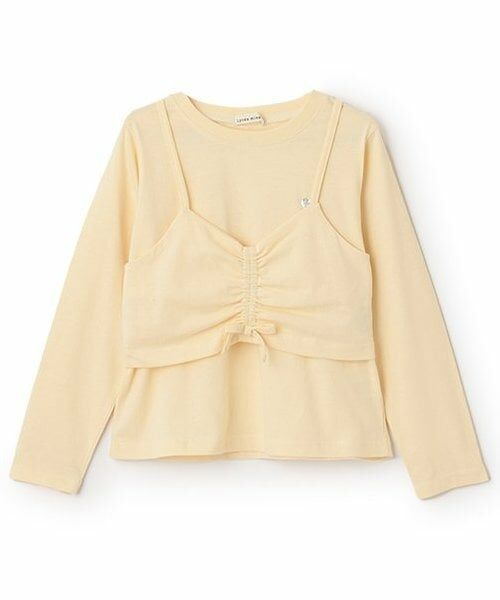 Lycee mine / リセマイン Tシャツ | 【ソフトコットン】ミニキャミ&シンプルTシャツセット | 詳細2