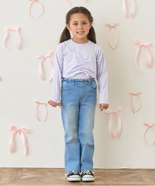 Lycee mine / リセマイン Tシャツ | 【ソフトコットン】ミニキャミ&シンプルTシャツセット | 詳細22