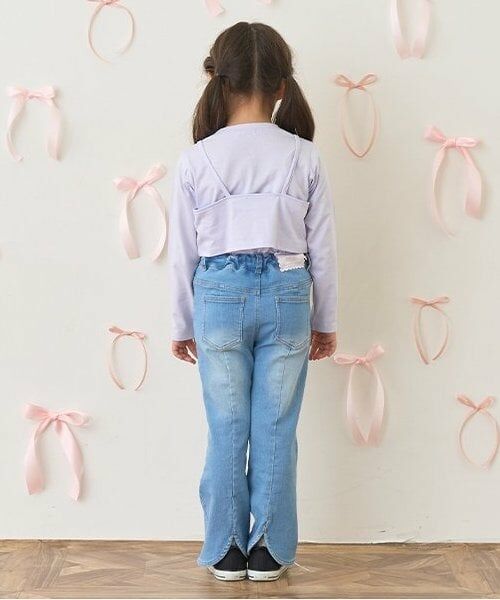 Lycee mine / リセマイン Tシャツ | 【ソフトコットン】ミニキャミ&シンプルTシャツセット | 詳細23