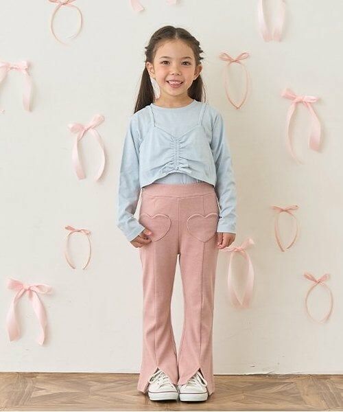 Lycee mine / リセマイン Tシャツ | 【ソフトコットン】ミニキャミ&シンプルTシャツセット | 詳細26