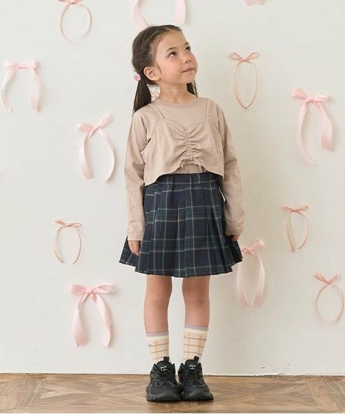 Lycee mine / リセマイン Tシャツ | 【ソフトコットン】ミニキャミ&シンプルTシャツセット | 詳細27