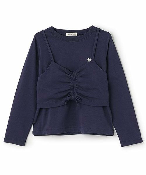 Lycee mine / リセマイン Tシャツ | 【ソフトコットン】ミニキャミ&シンプルTシャツセット | 詳細3