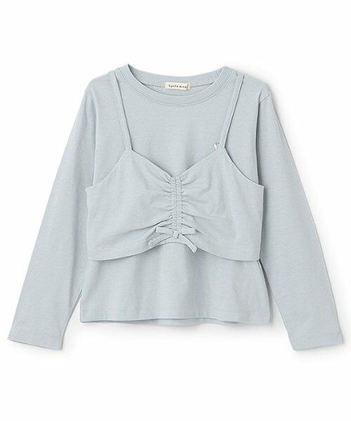 Lycee mine / リセマイン Tシャツ | 【ソフトコットン】ミニキャミ&シンプルTシャツセット | 詳細4