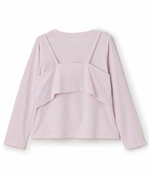 Lycee mine / リセマイン Tシャツ | 【ソフトコットン】ミニキャミ&シンプルTシャツセット | 詳細7