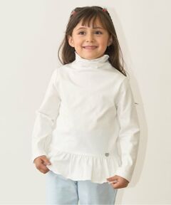 Lycee mine / リセマイン Tシャツ | ペプラム裾ギャザータートルネック