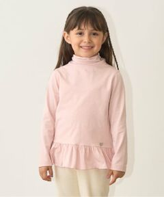 Lycee mine / リセマイン Tシャツ | ペプラム裾ギャザータートルネック