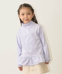 Lycee mine / リセマイン Tシャツ | ペプラム裾ギャザータートルネック