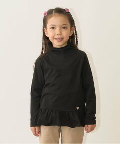 Lycee mine / リセマイン Tシャツ | ペプラム裾ギャザータートルネック