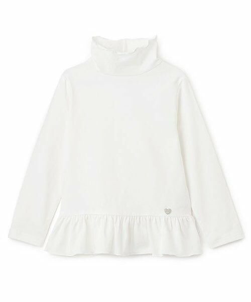 Lycee mine / リセマイン Tシャツ | ペプラム裾ギャザータートルネック | 詳細1