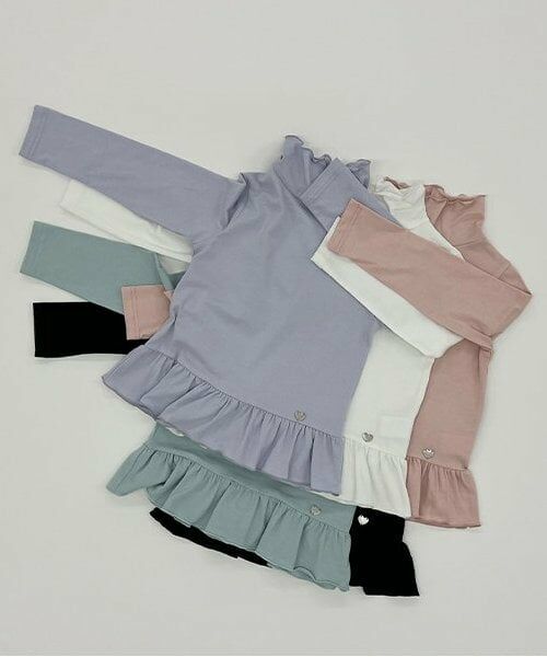 Lycee mine / リセマイン Tシャツ | ペプラム裾ギャザータートルネック | 詳細13