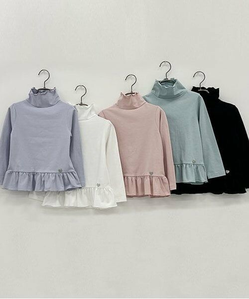 Lycee mine / リセマイン Tシャツ | ペプラム裾ギャザータートルネック | 詳細16