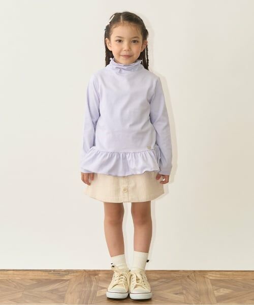 Lycee mine / リセマイン Tシャツ | ペプラム裾ギャザータートルネック | 詳細27