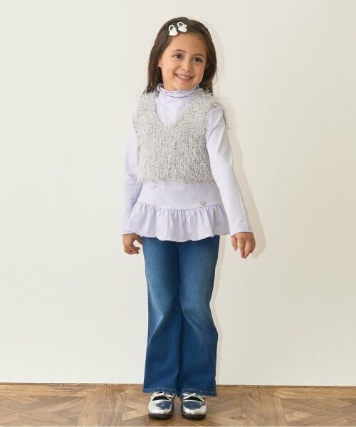 Lycee mine / リセマイン Tシャツ | ペプラム裾ギャザータートルネック | 詳細28