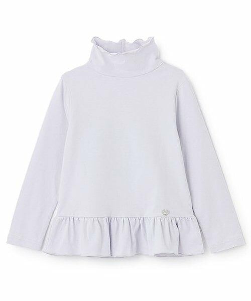 Lycee mine / リセマイン Tシャツ | ペプラム裾ギャザータートルネック | 詳細5