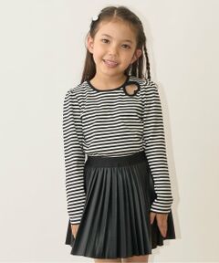 Lycee mine / リセマイン Tシャツ | ふわふわ起毛半袖トップス