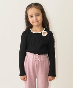 Lycee mine / リセマイン Tシャツ | ふわふわ起毛半袖トップス