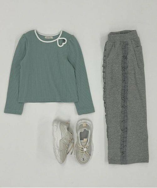 Lycee mine / リセマイン Tシャツ | ふわふわ起毛半袖トップス | 詳細12