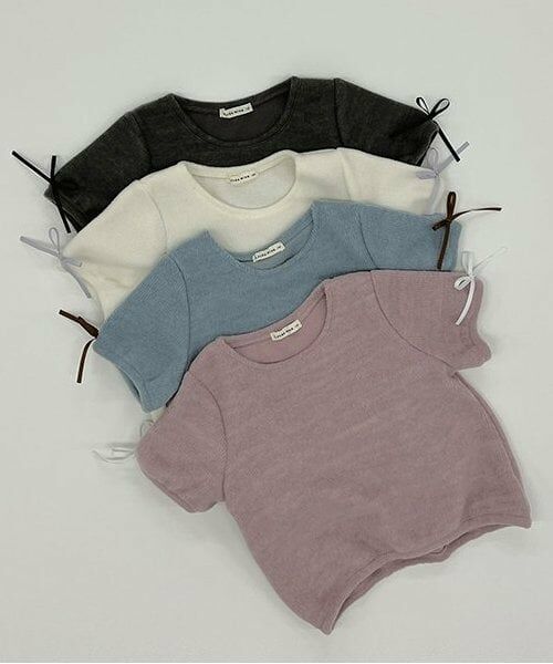 Lycee mine / リセマイン ダウンジャケット・ベスト | ふわふわ起毛半袖トップス | 詳細12