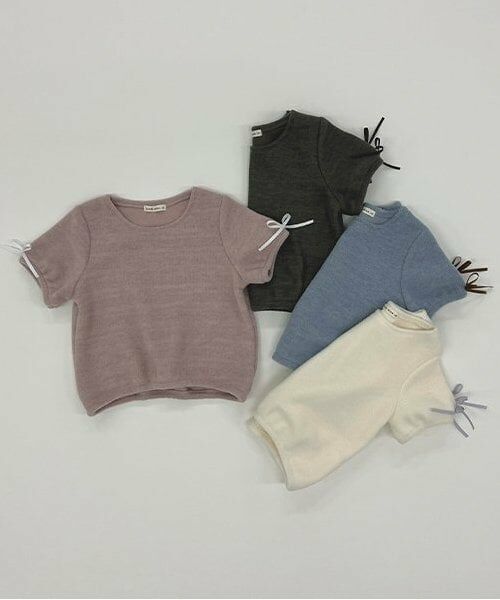 Lycee mine / リセマイン ダウンジャケット・ベスト | ふわふわ起毛半袖トップス | 詳細13