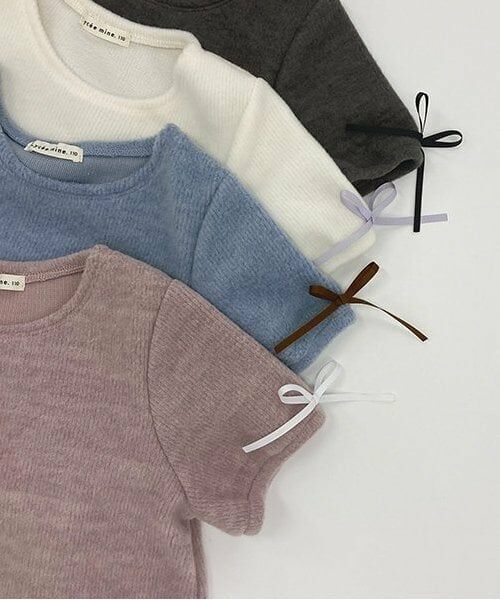 Lycee mine / リセマイン ダウンジャケット・ベスト | ふわふわ起毛半袖トップス | 詳細14