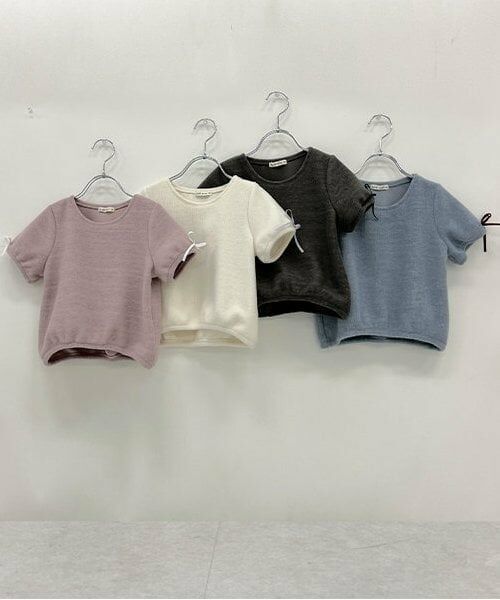 Lycee mine / リセマイン ダウンジャケット・ベスト | ふわふわ起毛半袖トップス | 詳細16