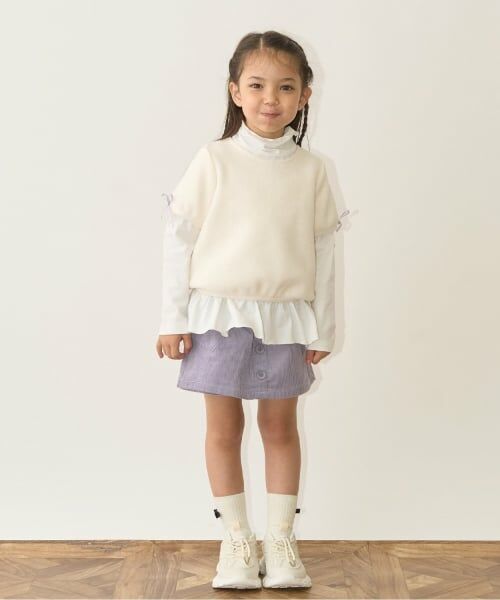 Lycee mine / リセマイン ダウンジャケット・ベスト | ふわふわ起毛半袖トップス | 詳細20