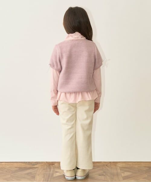 Lycee mine / リセマイン ダウンジャケット・ベスト | ふわふわ起毛半袖トップス | 詳細23