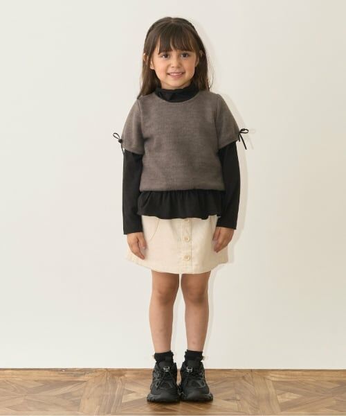 Lycee mine / リセマイン ダウンジャケット・ベスト | ふわふわ起毛半袖トップス | 詳細29