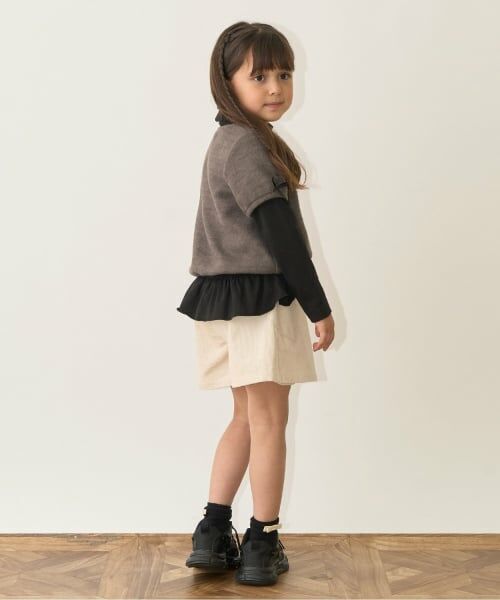 Lycee mine / リセマイン ダウンジャケット・ベスト | ふわふわ起毛半袖トップス | 詳細30