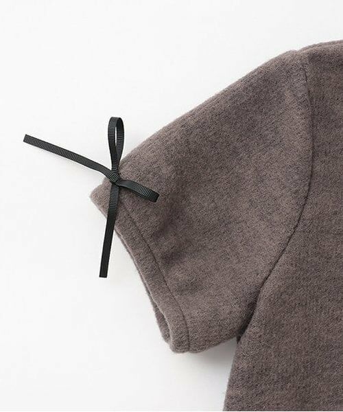 Lycee mine / リセマイン ダウンジャケット・ベスト | ふわふわ起毛半袖トップス | 詳細7