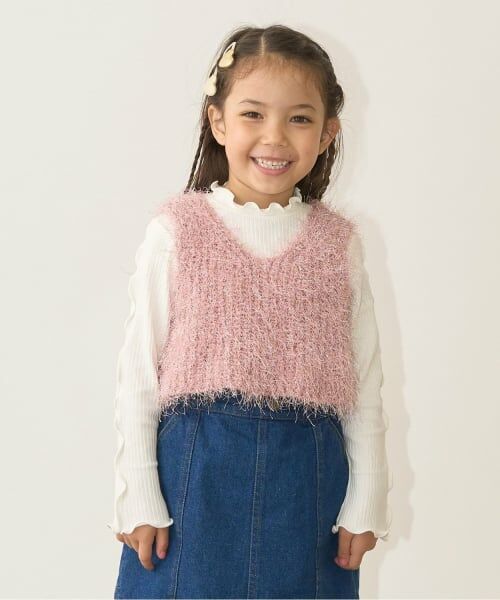 Lycee mine / リセマイン ダウンジャケット・ベスト | 【セットアップ可】【毛玉バイバイ裏毛】リボンラインフルジップパーカ（サーモン ピンク）