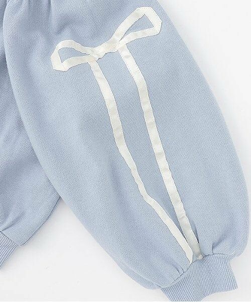 Lycee mine / リセマイン パーカー | 【セットアップ可】【毛玉バイバイ裏毛】リボンラインフルジップパーカ | 詳細12