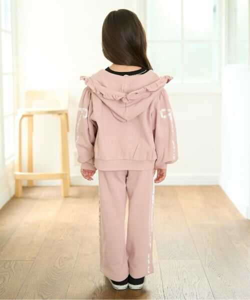 Lycee mine / リセマイン パーカー | 【セットアップ可】【毛玉バイバイ裏毛】リボンラインフルジップパーカ | 詳細27