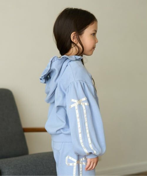 Lycee mine / リセマイン パーカー | 【セットアップ可】【毛玉バイバイ裏毛】リボンラインフルジップパーカ | 詳細30