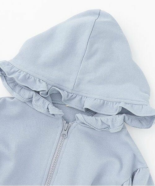 Lycee mine / リセマイン パーカー | 【セットアップ可】【毛玉バイバイ裏毛】リボンラインフルジップパーカ | 詳細9