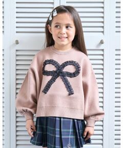 Lycee mine / リセマイン ニット・セーター | 【マシュマロみたいな着心地】【マシンウォッシャブル】ハート・リボンアソートモチーフセーター